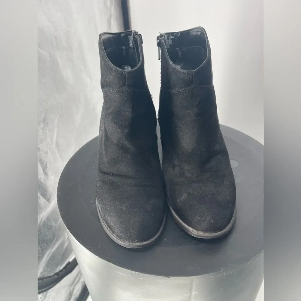 Faded glory black bootie size‎ 9
